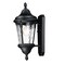 Maxim Lighting Sentry 1-Light 7" Wide Black Outdoor Wall Sconce 3053WGBK - alternate 1